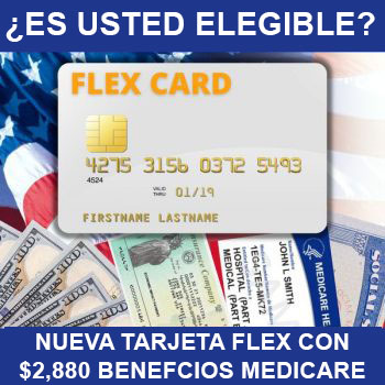 Are You Eligible? New $2800.00 Flex Card medicare benefit